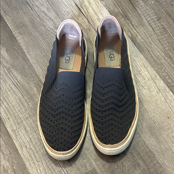 UGG Men's Dark Gray Slip-On Loafers - Picture 1 of 2